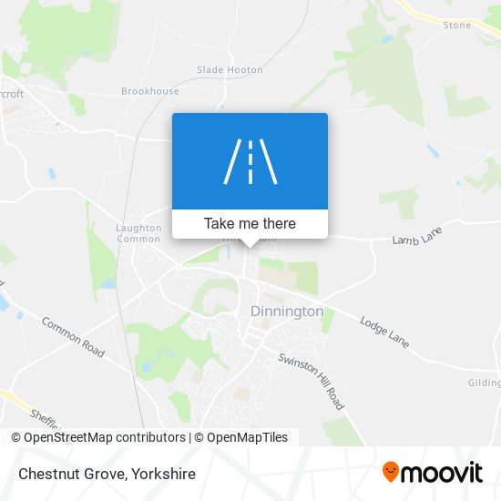 Chestnut Grove map