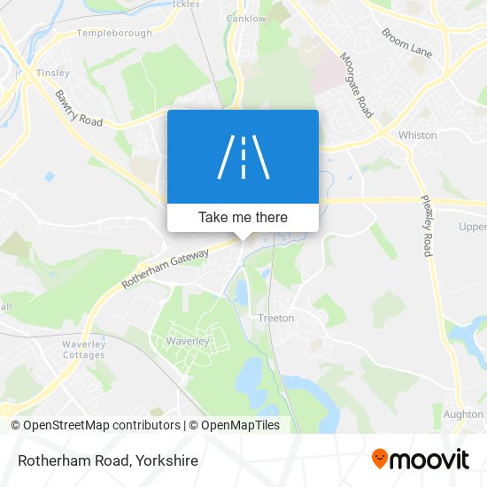 Rotherham Road map