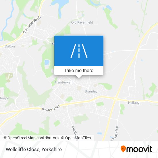 Wellcliffe Close map