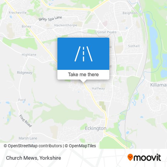 Church Mews map