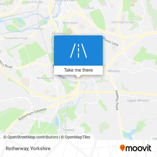 Rotherway map