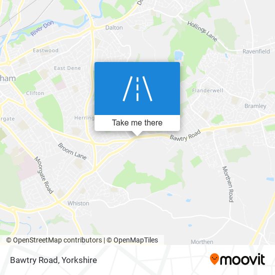 Bawtry Road map