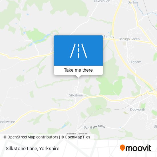 Silkstone Lane map