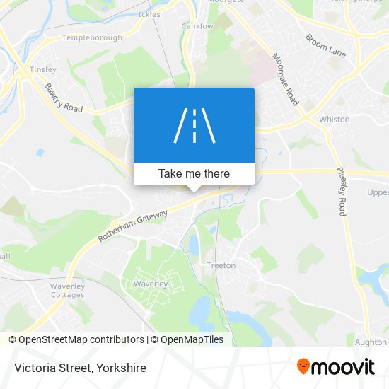 Victoria Street map