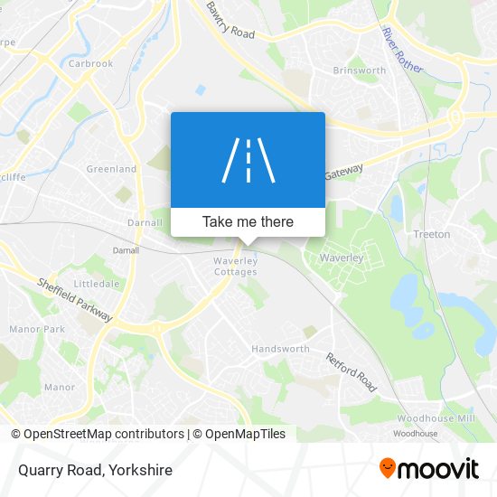 Quarry Road map