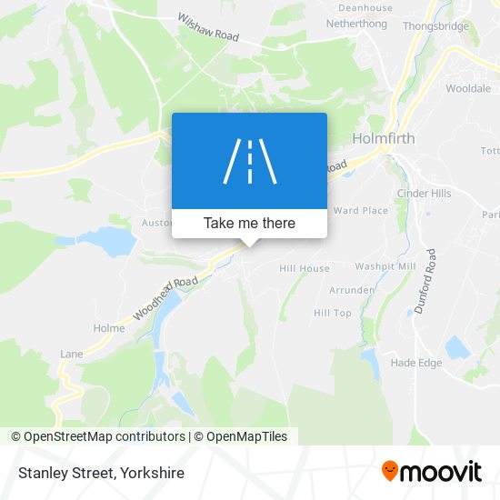 Stanley Street map
