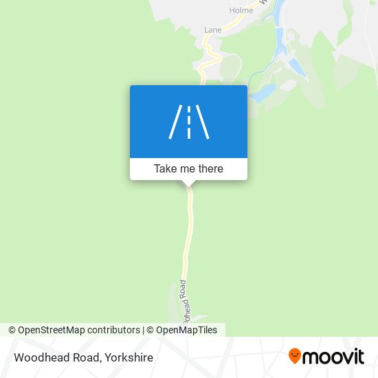 Woodhead Road map