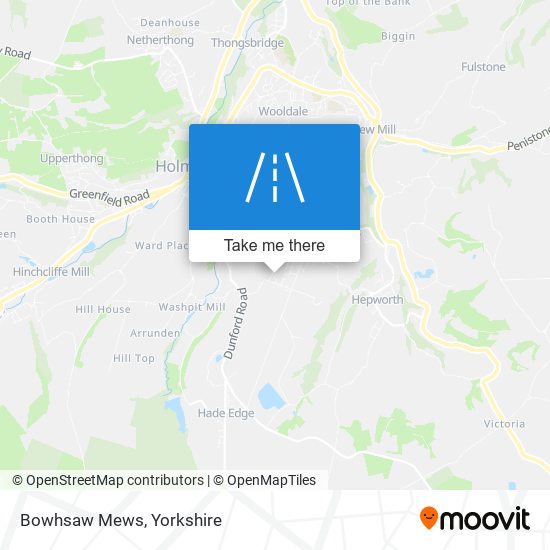 Bowhsaw Mews map