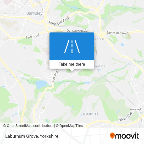 Laburnum Grove map