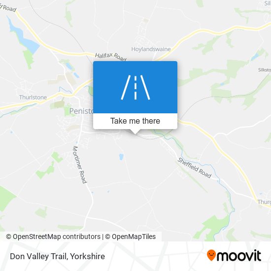 Don Valley Trail map