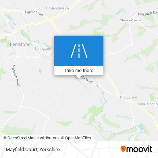 Mayfield Court map