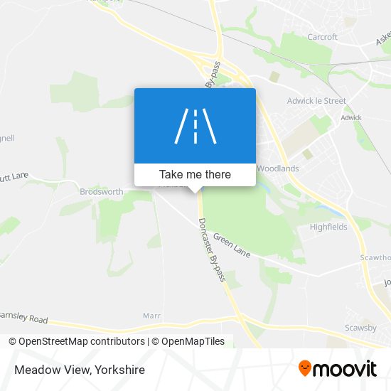 Meadow View map