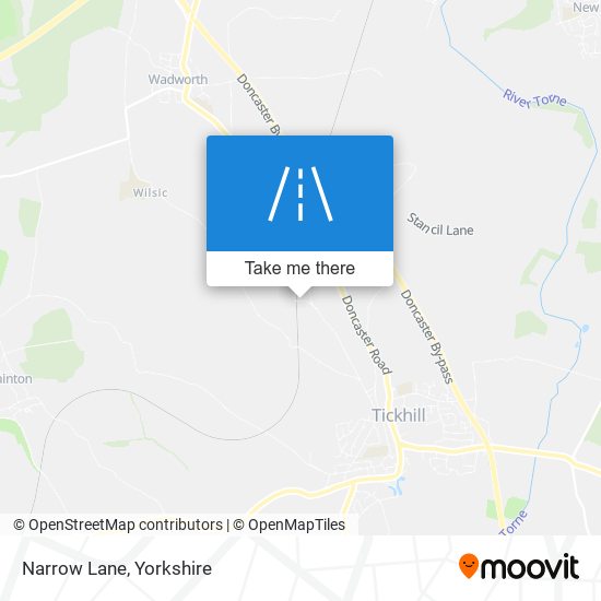 Narrow Lane map