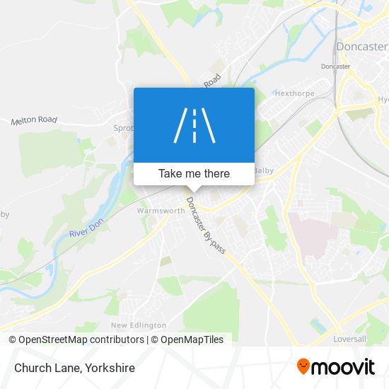 Church Lane map