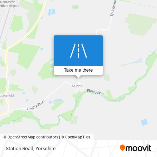 Station Road map