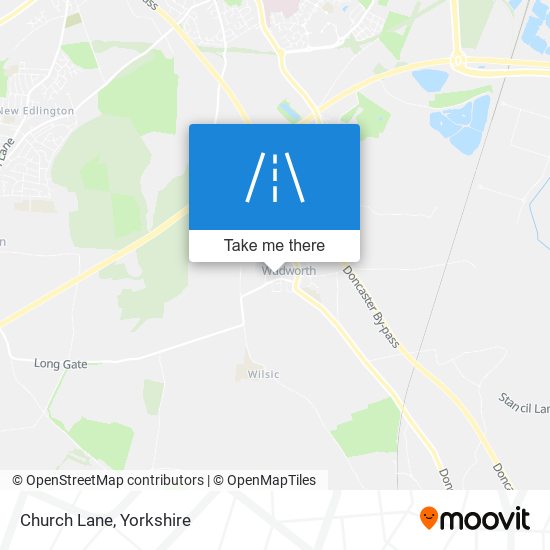 Church Lane map