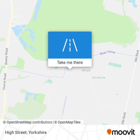 High Street map