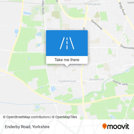 Enderby Road map