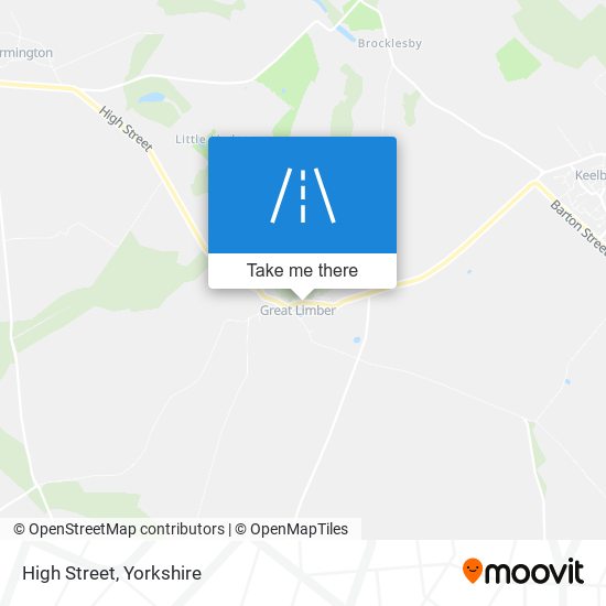 High Street map