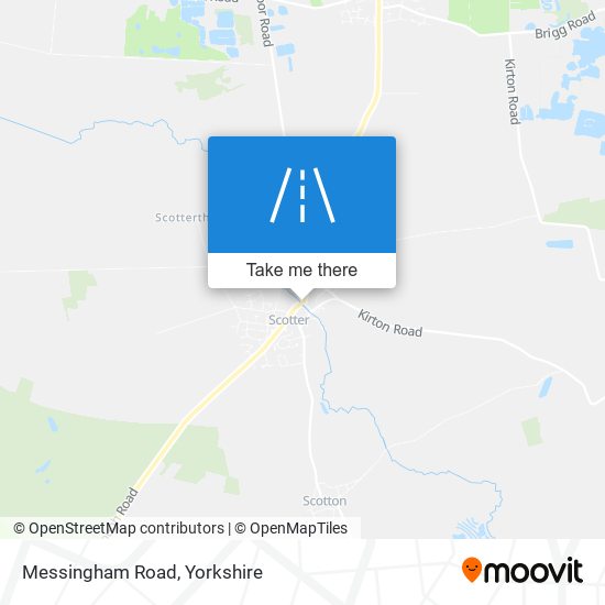 Messingham Road map