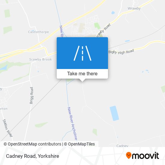 Cadney Road map