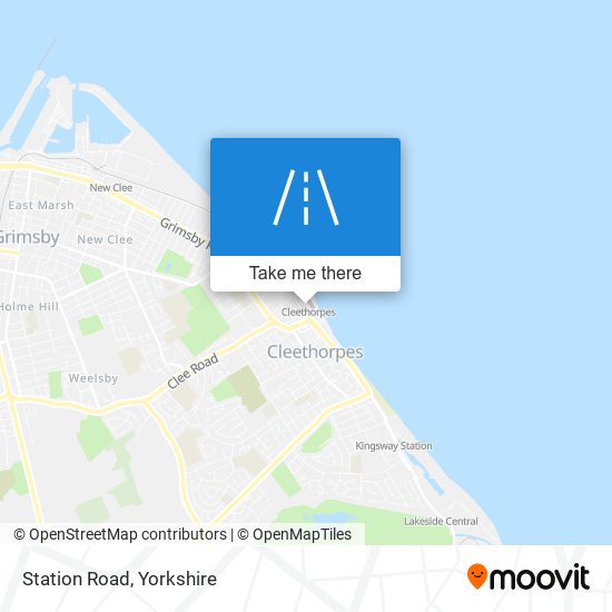 Station Road map