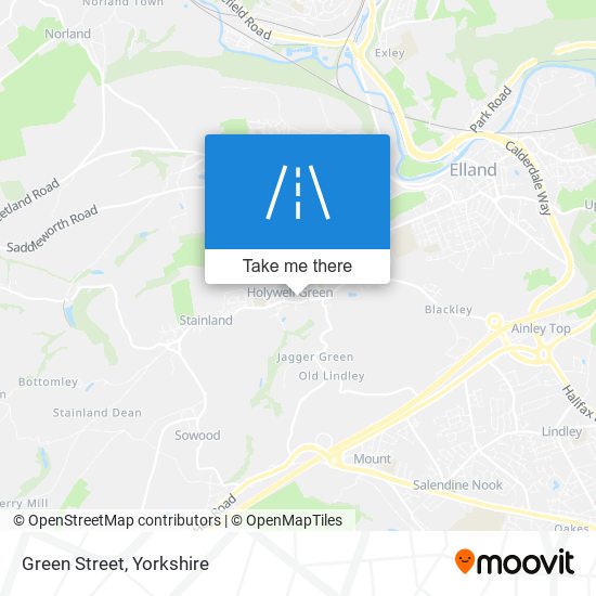 Green Street map