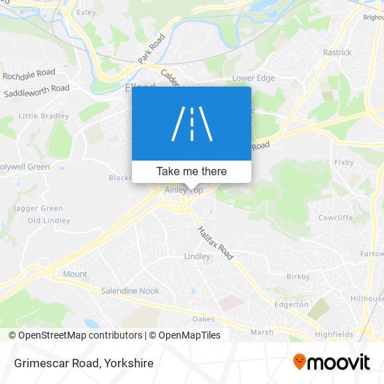 Grimescar Road map