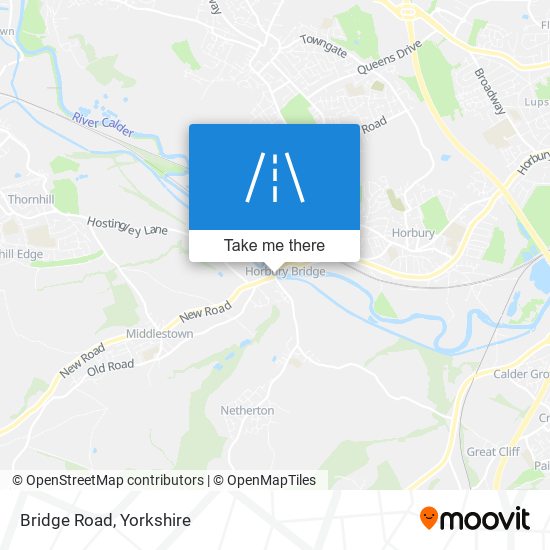 Bridge Road map