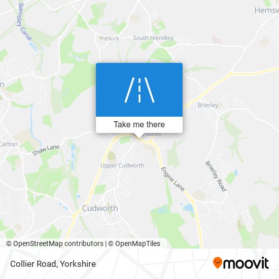 Collier Road map