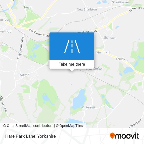 Hare Park Lane map