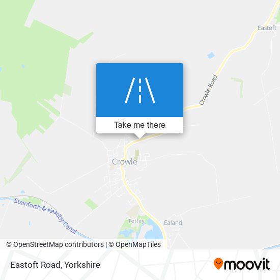 Eastoft Road map