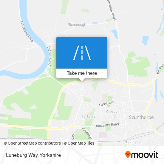 Luneburg Way map