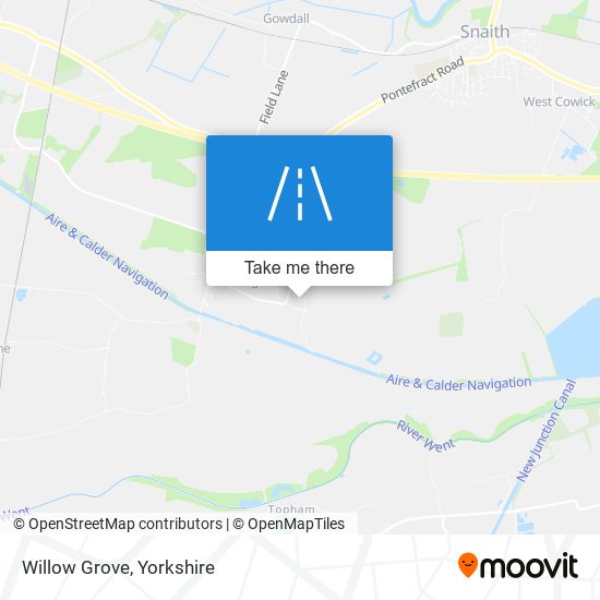 Willow Grove map