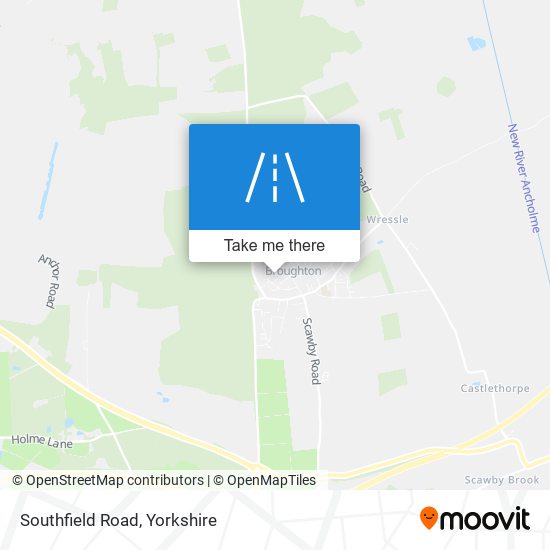 Southfield Road map