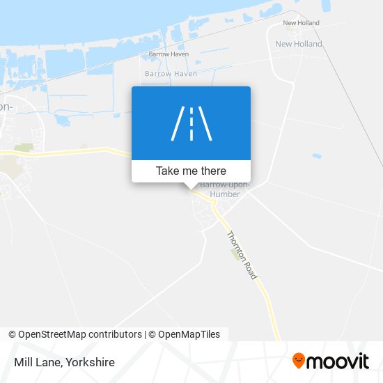 Mill Lane map