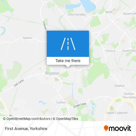 First Avenue map