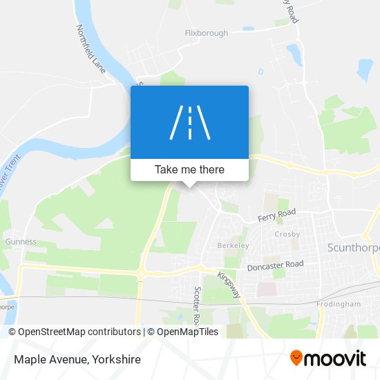 Maple Avenue map