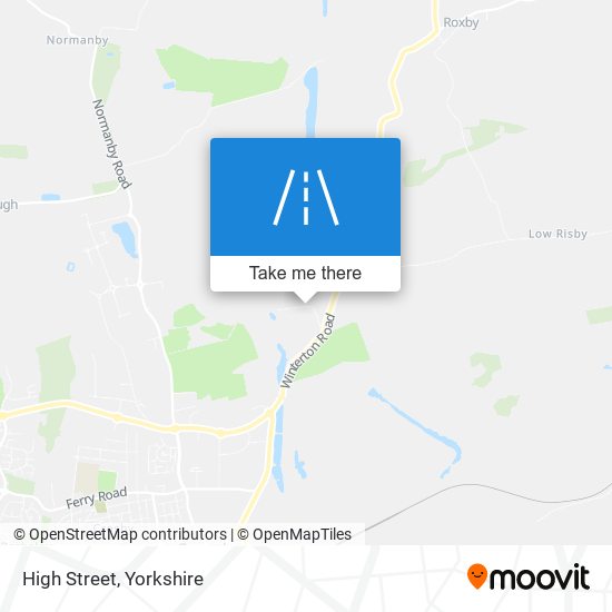 High Street map