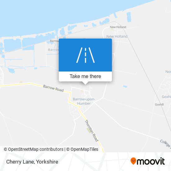 Cherry Lane map