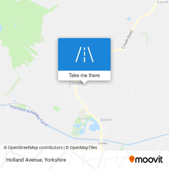 Holland Avenue map