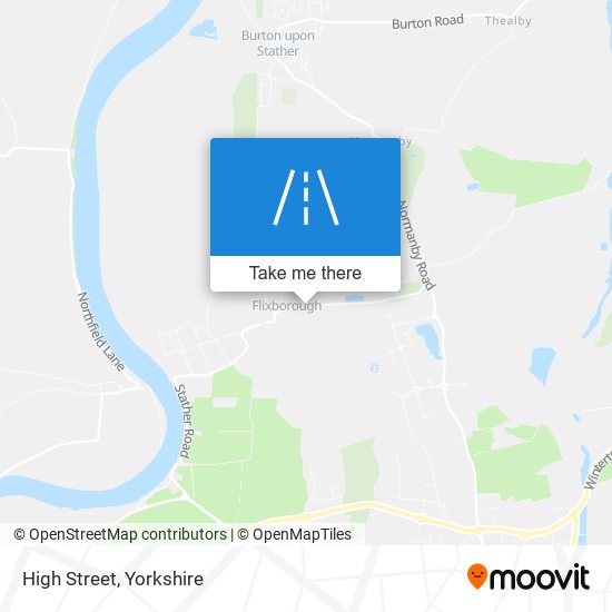 High Street map