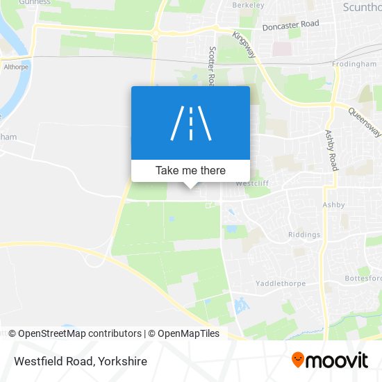Westfield Road map