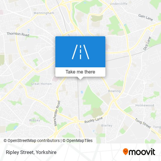 Ripley Street map