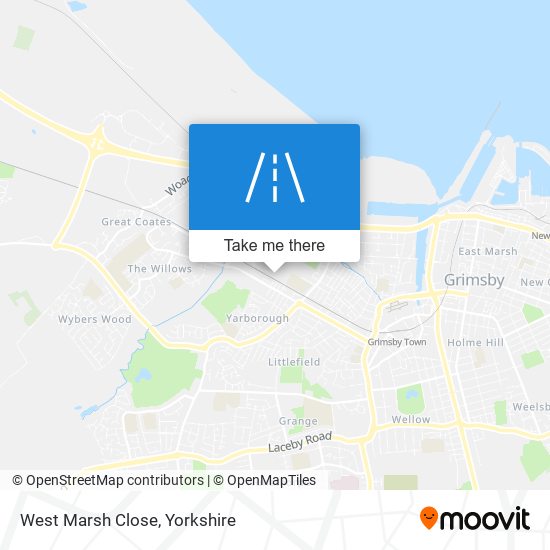 West Marsh Close map