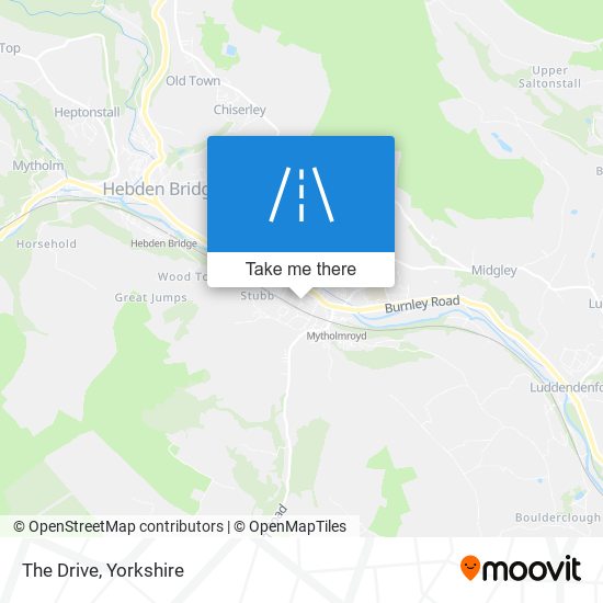 The Drive map
