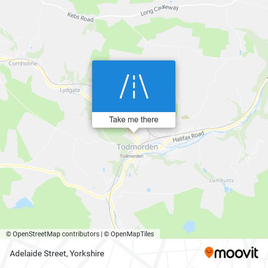 Adelaide Street map