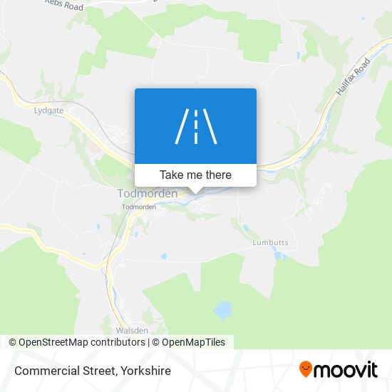 Commercial Street map