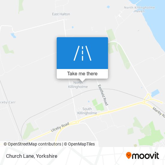 Church Lane map