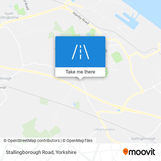 Stallingborough Road map